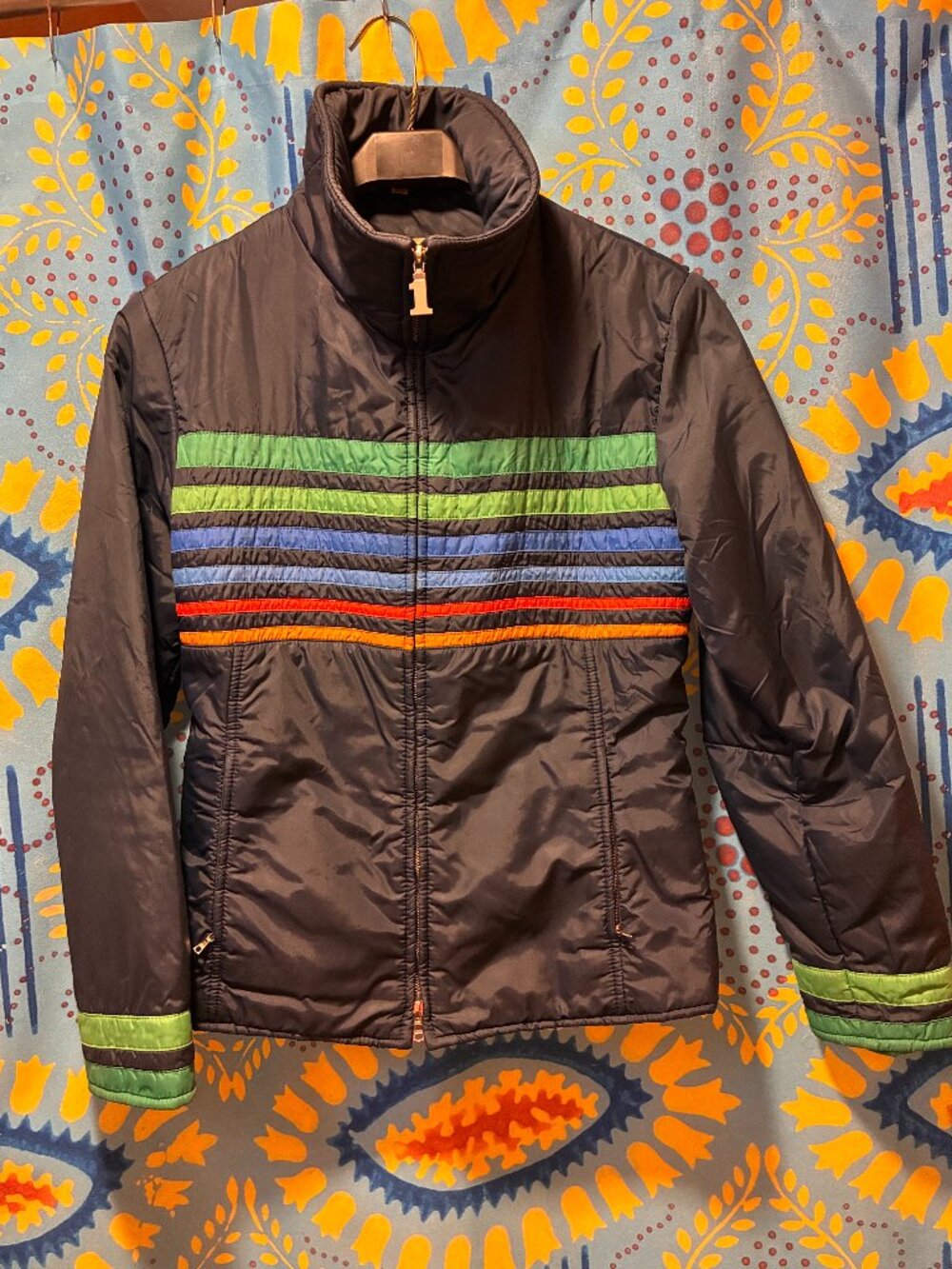 Vintage 70s Ski Jacket, Size S/M
